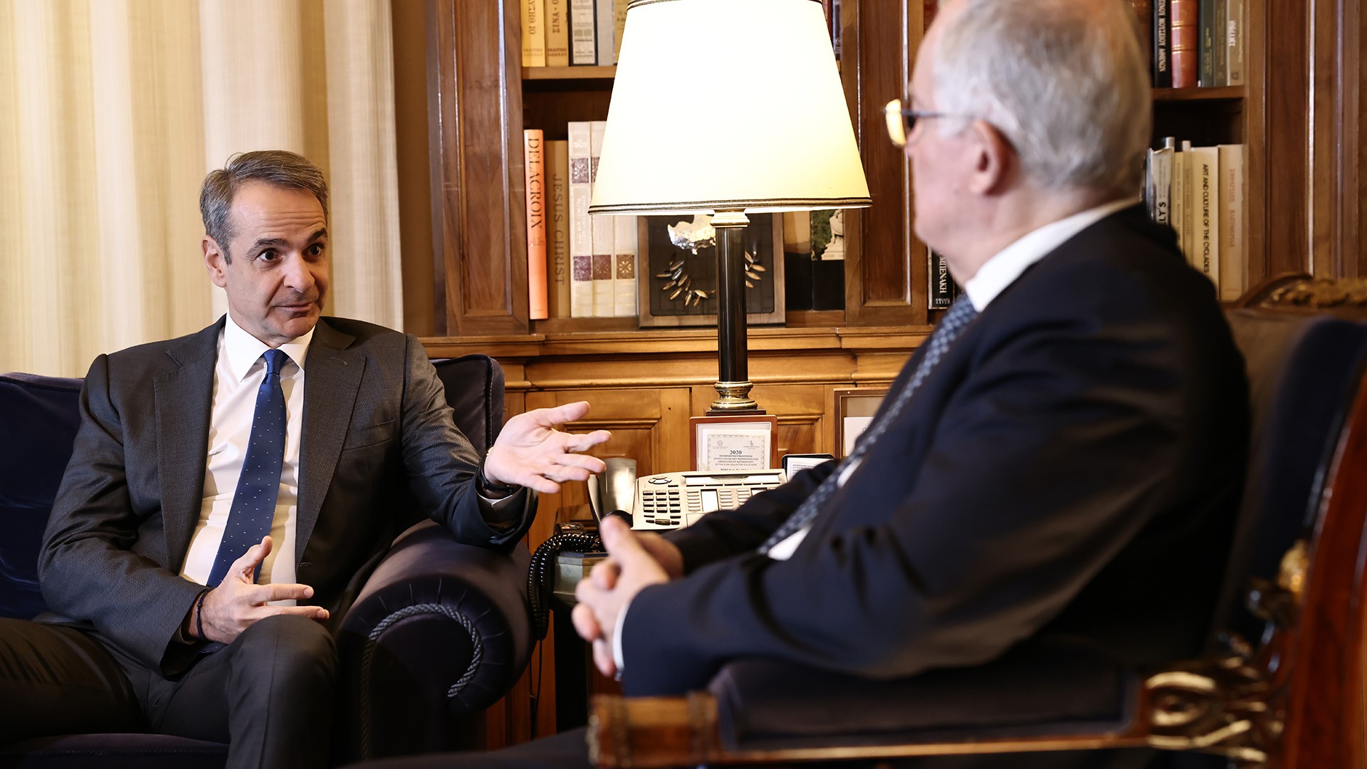 Aισιοδοξία Μητσοτάκη για εκτόνωση της κρίσης